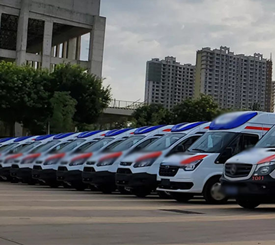 监利市服务车队展示